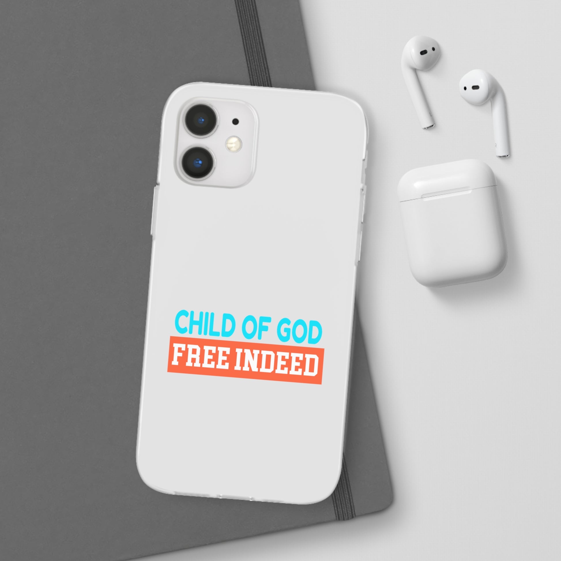 Child Of God Free Indeed Christian Flexi Phone Case Printify