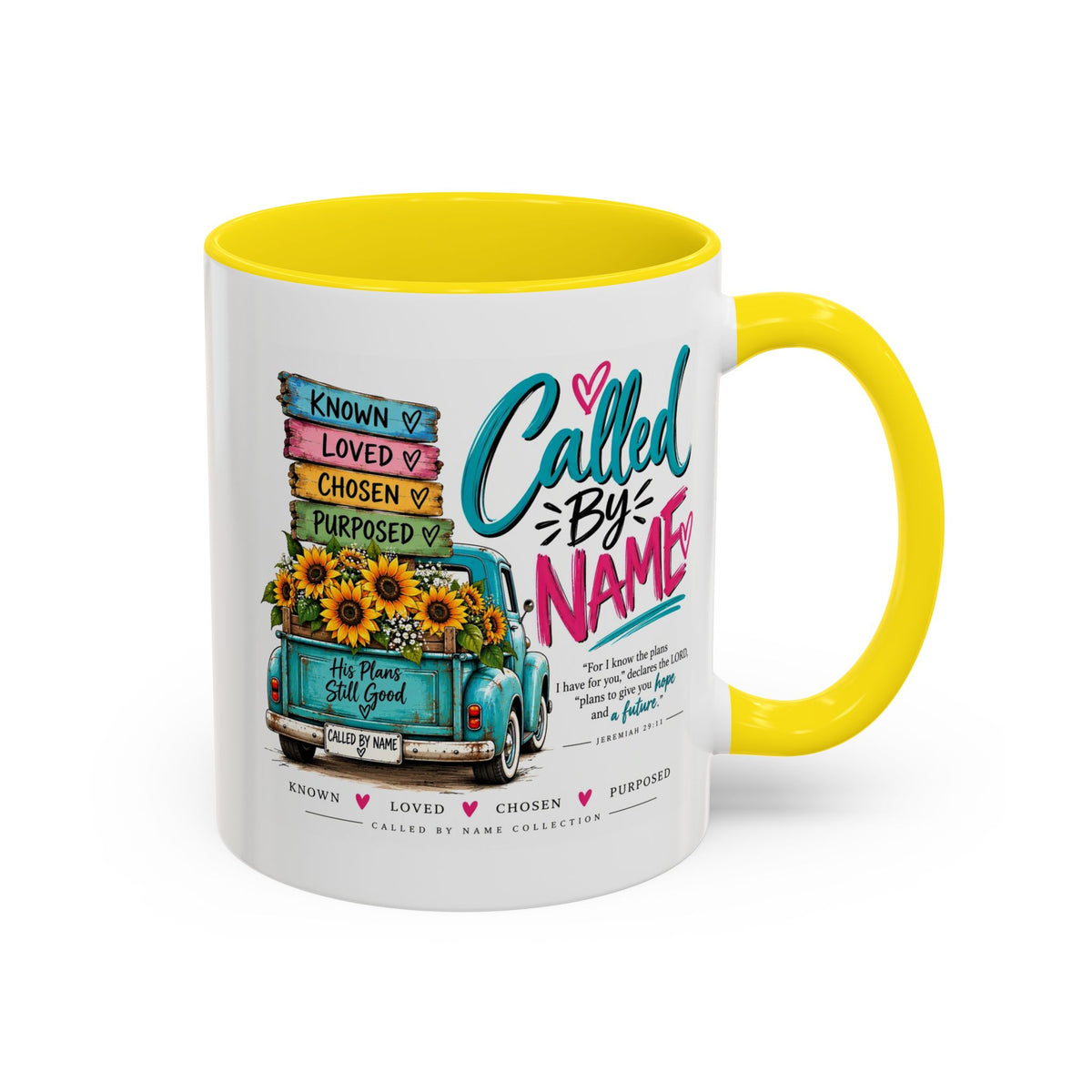 Called By Name Coffee Mug — Inspirational Christian Accent Mug (11/15oz)