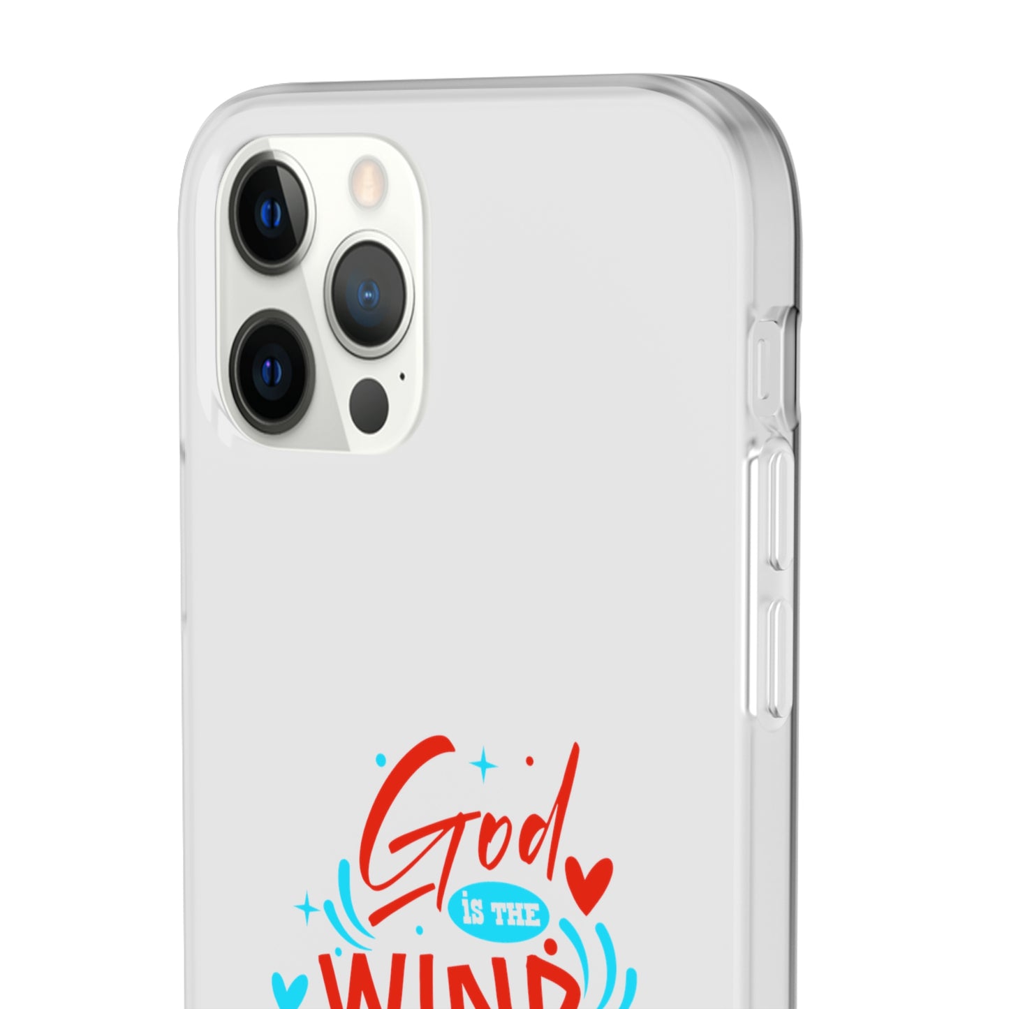 God Is The Wind Beneath My Wings Flexi Phone Case