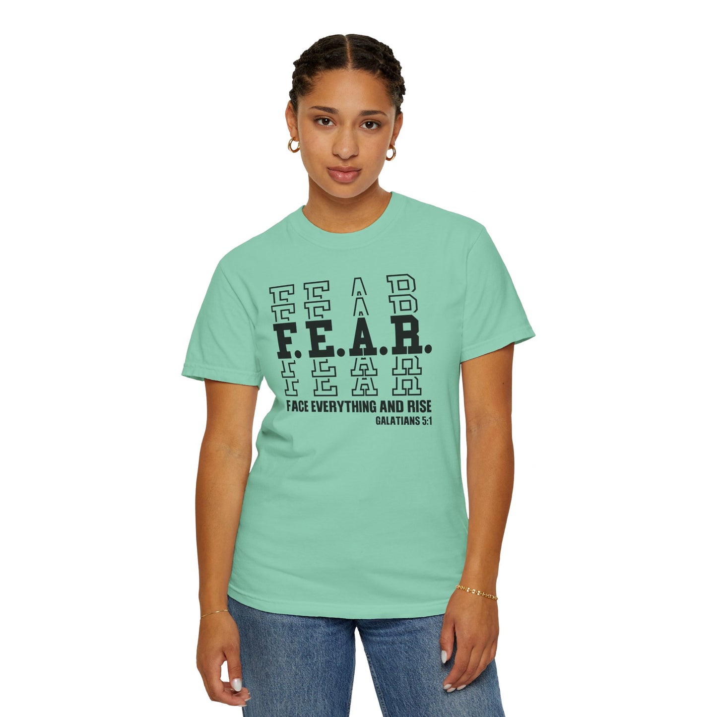 FEAR Face Everything And Rise Unisex Christian T-shirt