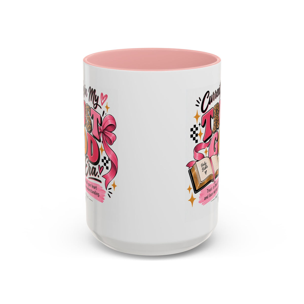 Currently in My Trust God Era Coffee Mug