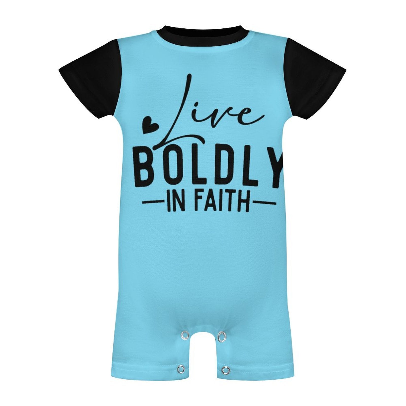 Live Boldly In Faith Roar Christian Baby Onesie SALE-Personal Design