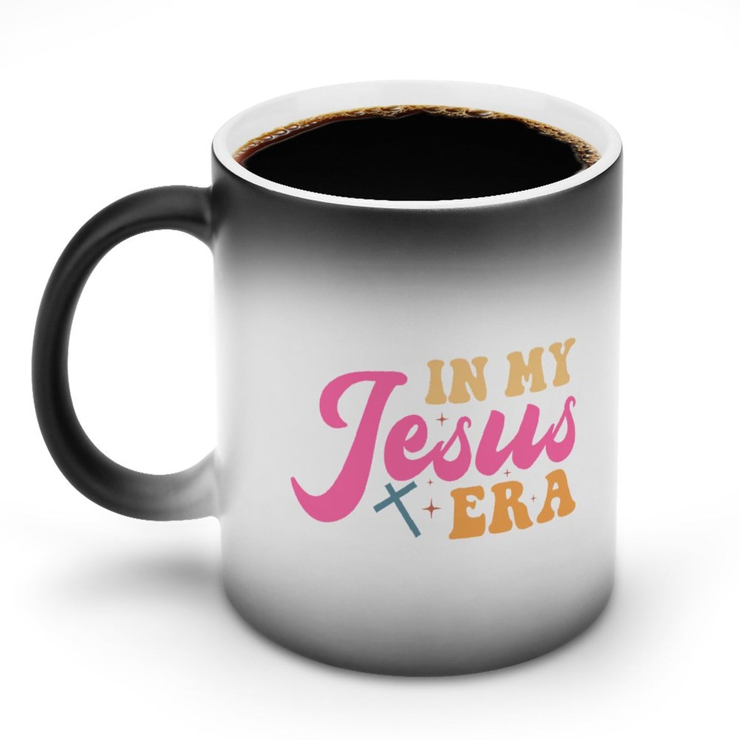 In My Jesus Era Christian Color Changing Mug (Dual-sided)