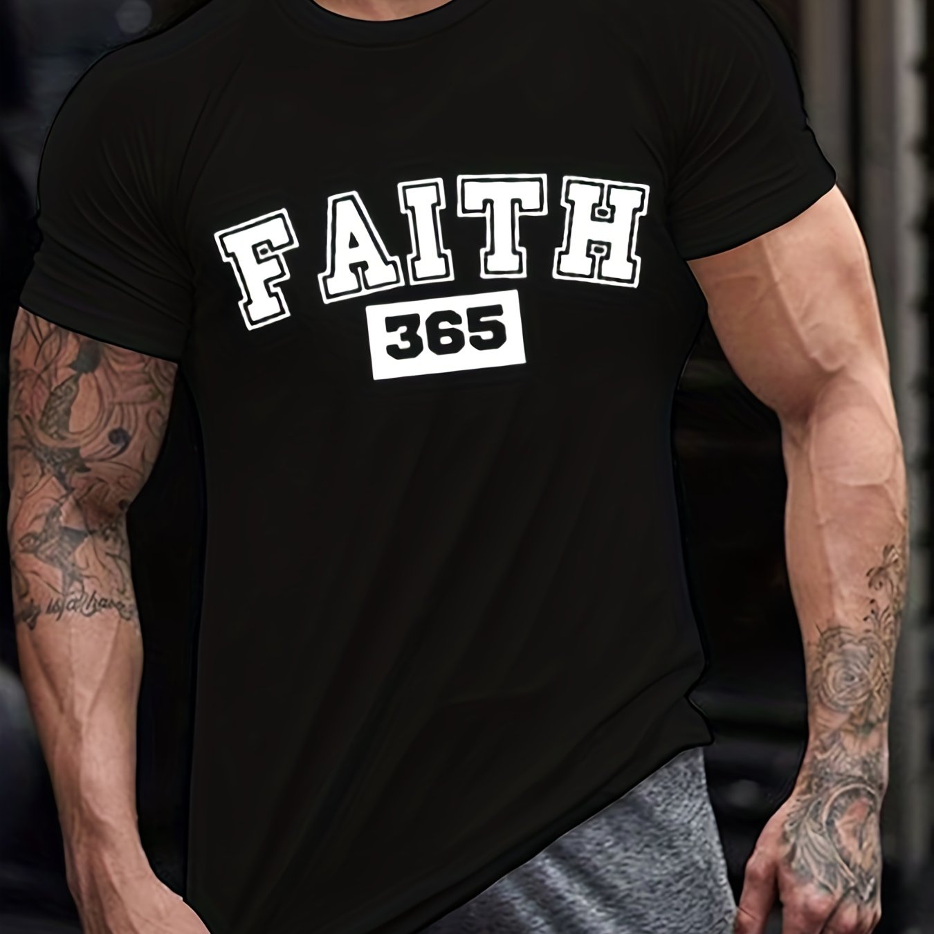 Faith 365 Men's Christian T-Shirt claimedbygoddesigns