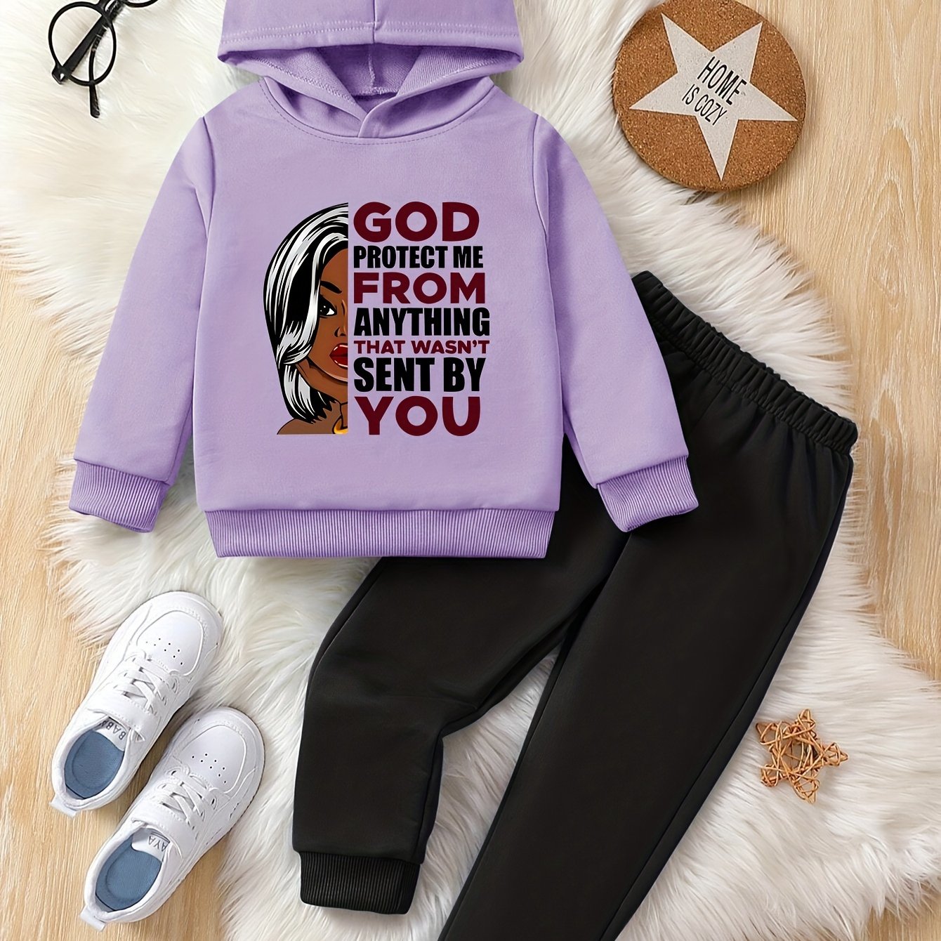 God Protect Me From Anything That Is Not Sent By You Youth Christian Casual Outfit claimedbygoddesigns