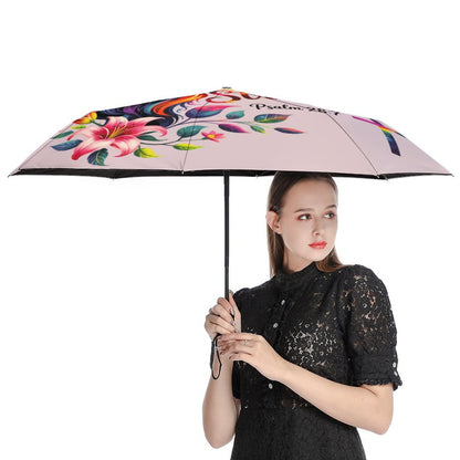 He Is My Strength Christian Auto Umbrella - ClaimedbyGodDesigns