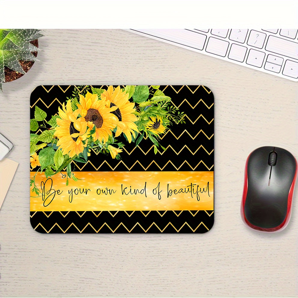 1pc Be Your Own Kind Of Beautiful Christian Computer Mouse Pad claimedbygoddesigns