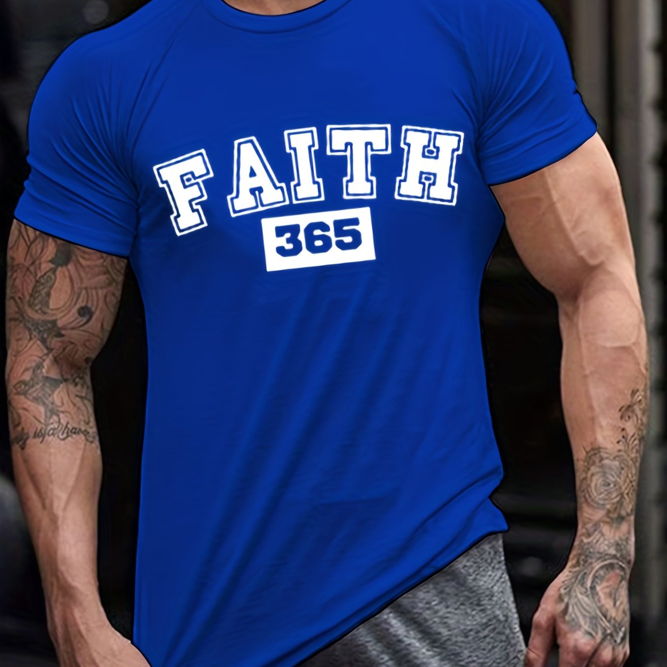 Faith 365 Men's Christian T-Shirt claimedbygoddesigns