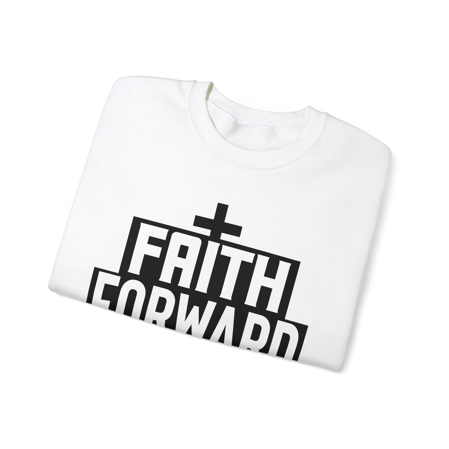 Faith Forward  Unisex Heavy Blend™ Crewneck Christian Sweatshirt