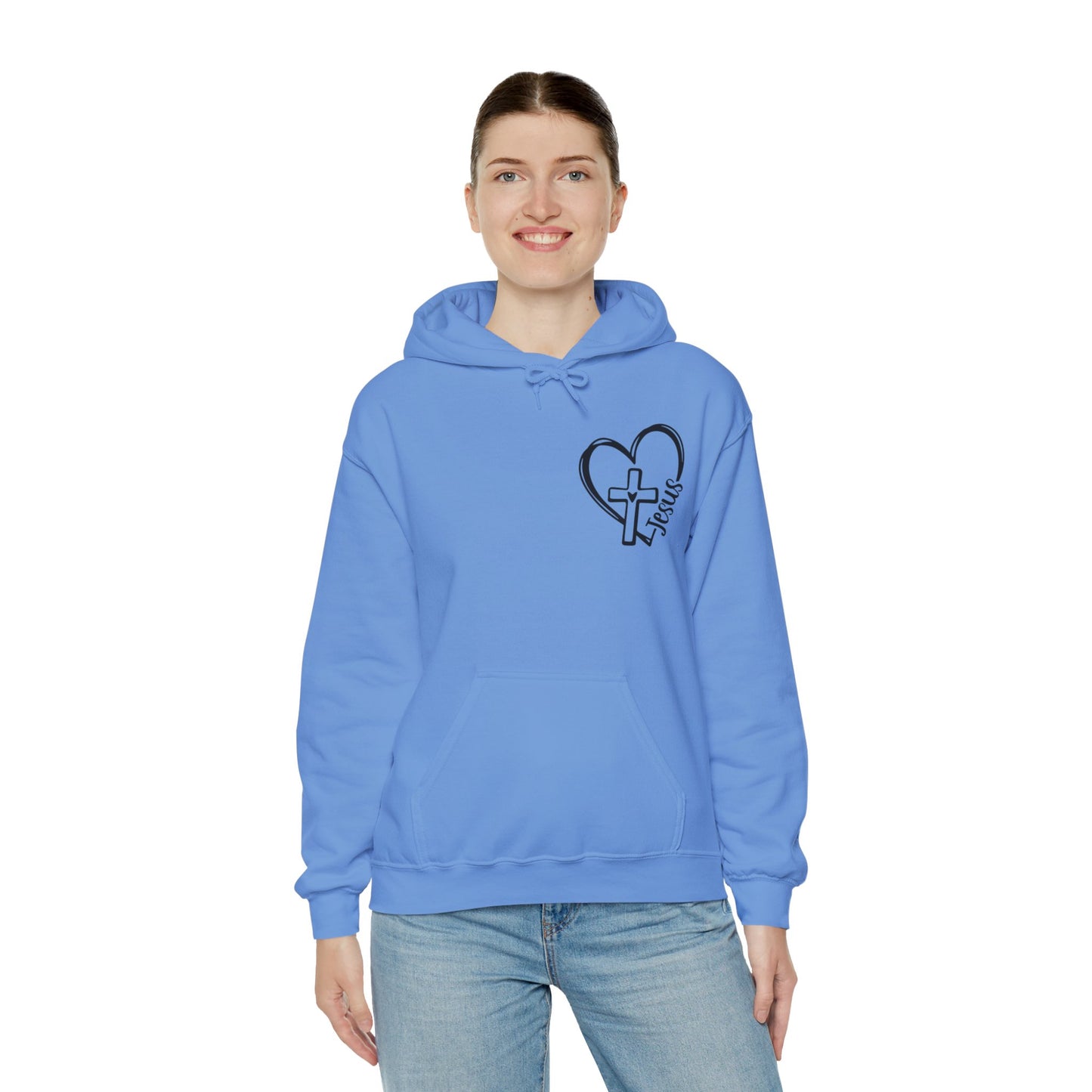 Jesus I Found My Hope  Unisex Christian Hooded Pullover Sweatshirt