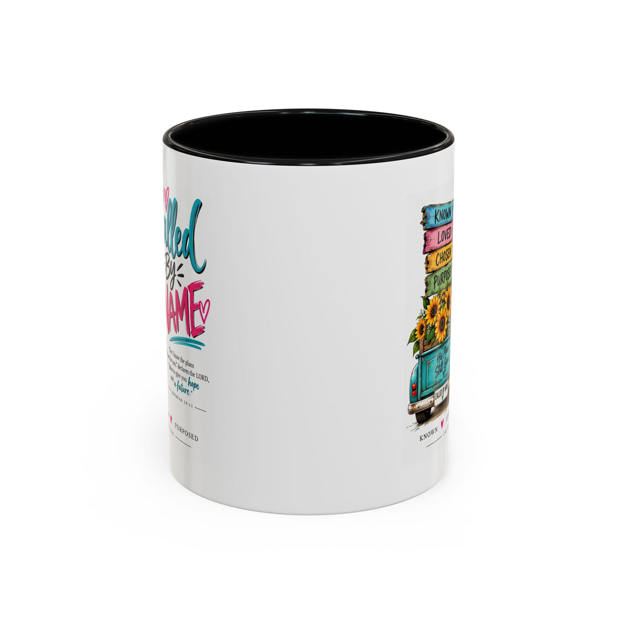 Called By Name Coffee Mug — Inspirational Christian Accent Mug (11/15oz)