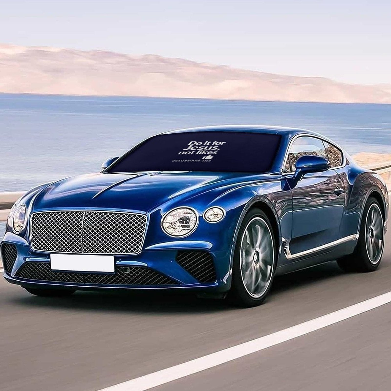 Do It For Him Christian Car Sunshade Umbrella - ClaimedbyGodDesigns