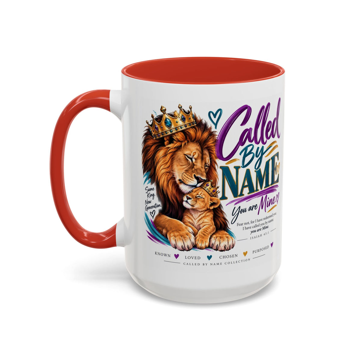 Called by Name Lion Christian Coffee Mug