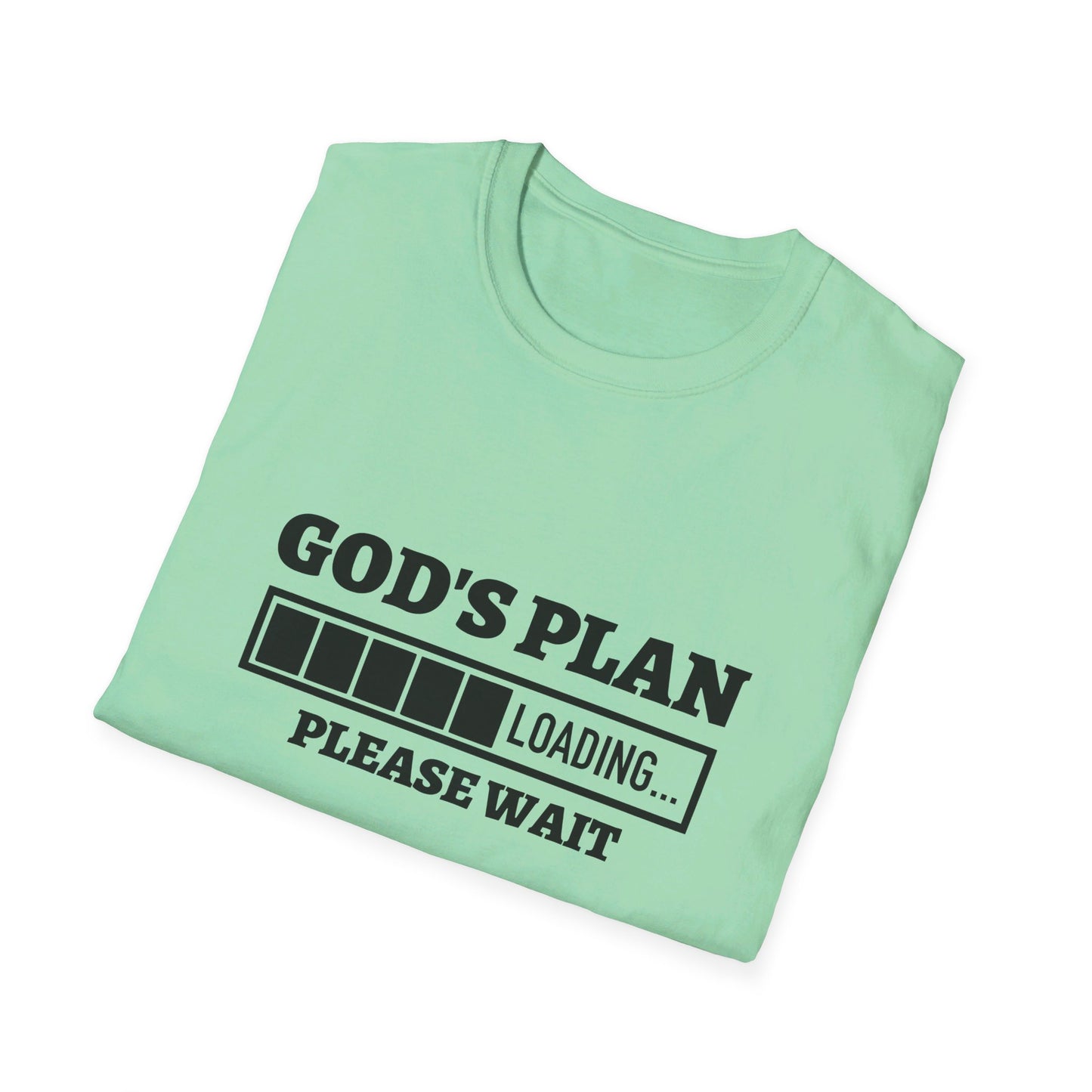 God's Plan Loading Unisex Christian T-shirt