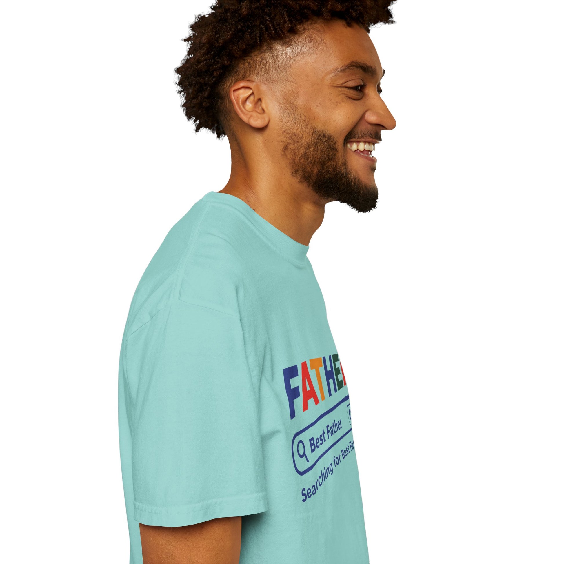 Best Father Garment - Dyed T-Shirt, Funny Dad Tee, Personalized Gift for Father's Day, Trendy Father's Day T-Shirt, Parenting Humor - ClaimedbyGodDesigns