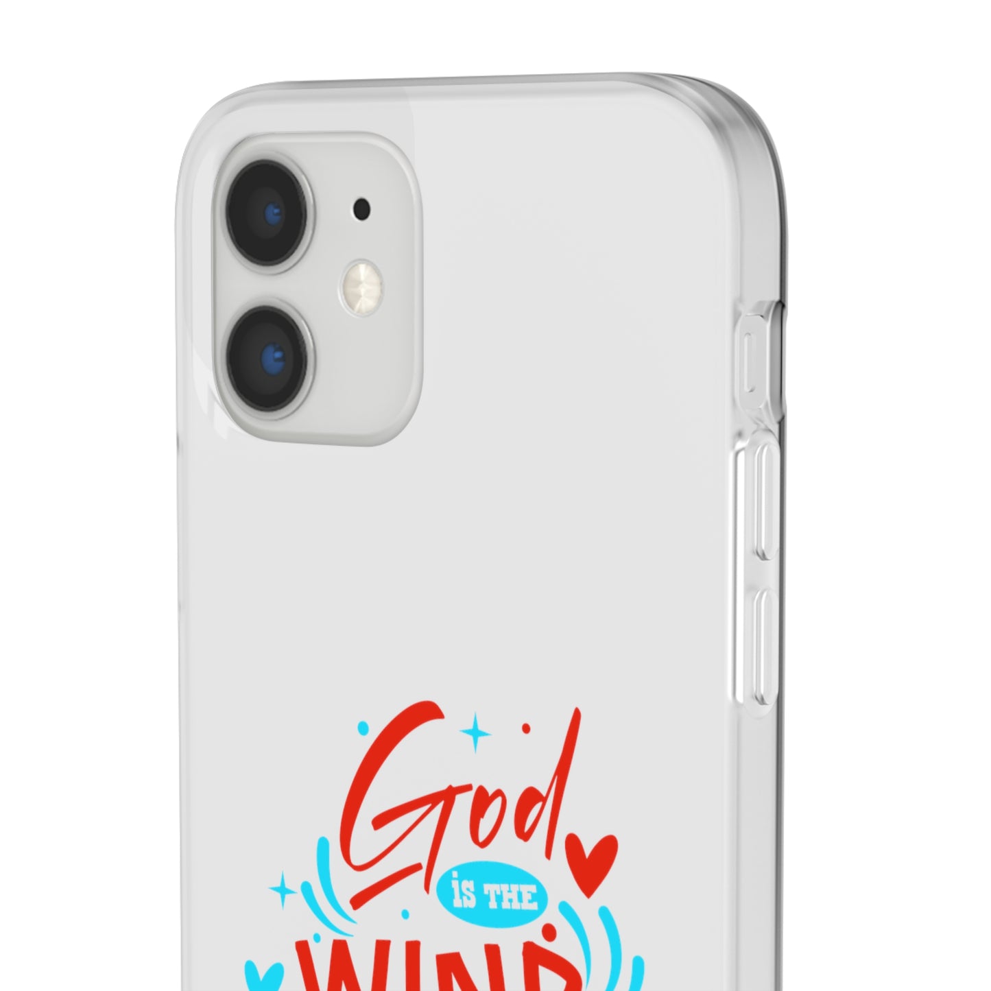 God Is The Wind Beneath My Wings Flexi Phone Case