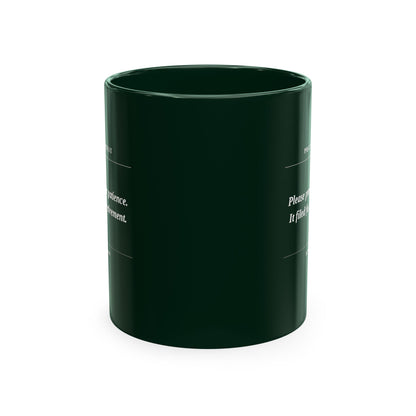 Prayer Request Ceramic Mug — Humorous Co-worker Gift