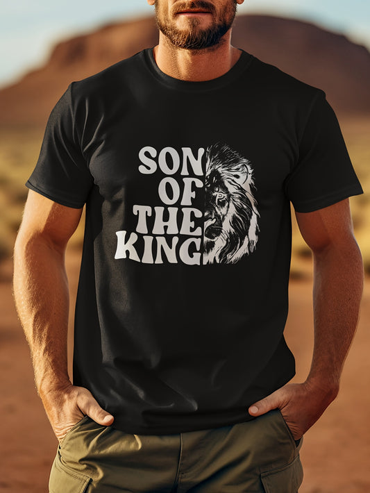 Son Of The King Men's Christian T-shirt claimedbygoddesigns