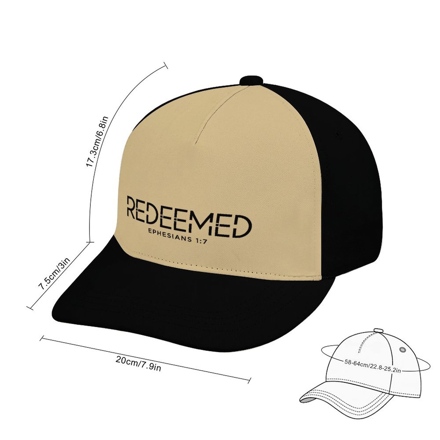 Ephesians 1:7 Redeemed Christian Hat