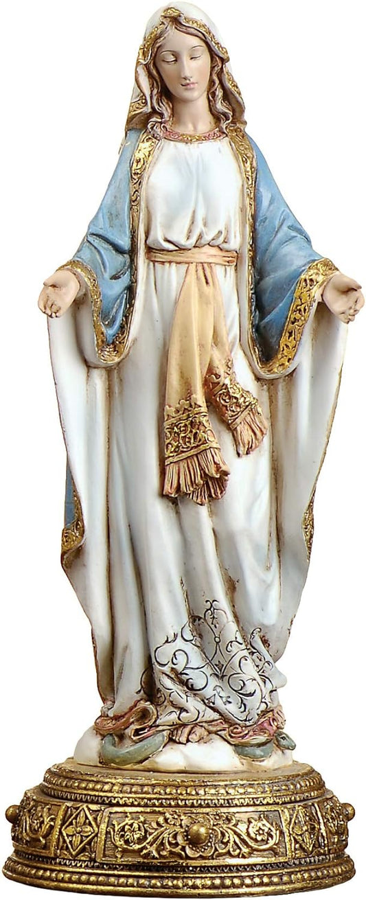Our Lady of Grace Figure on Base Religious Gift Idea claimedbygoddesigns