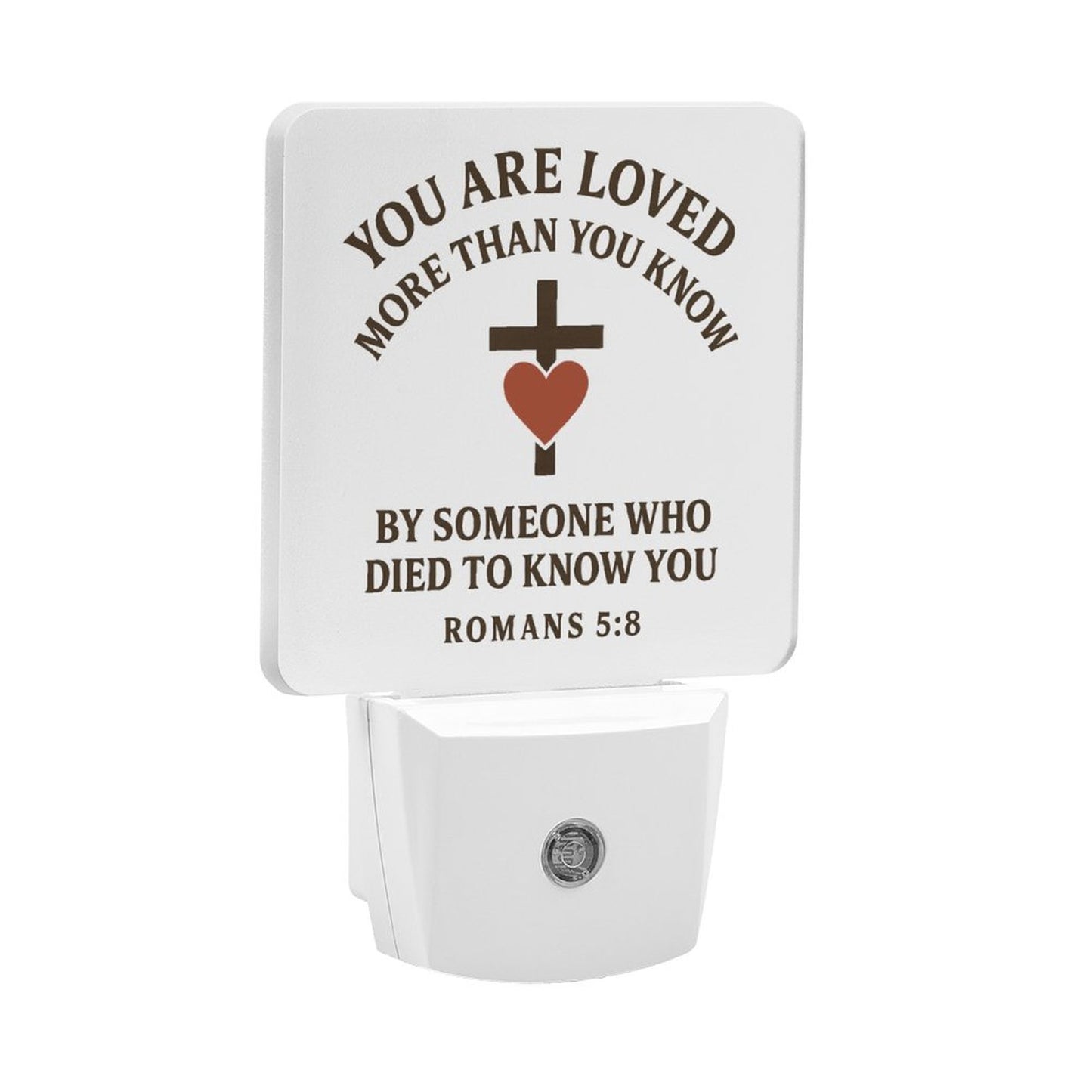 You Are Loved More Than You Know Christian Night Light For Kids - ClaimedbyGodDesigns