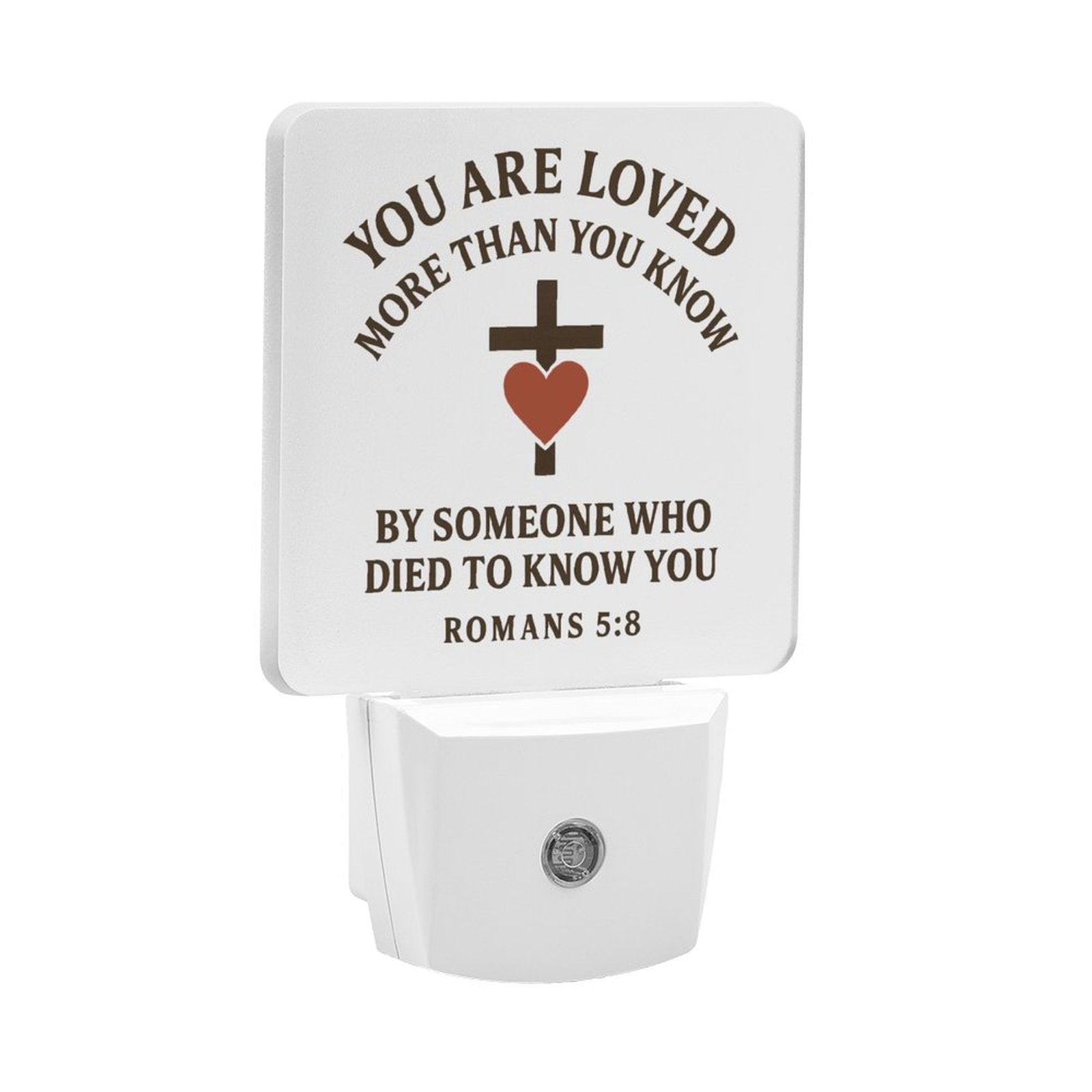 You Are Loved More Than You Know Christian Night Light For Kids - ClaimedbyGodDesigns