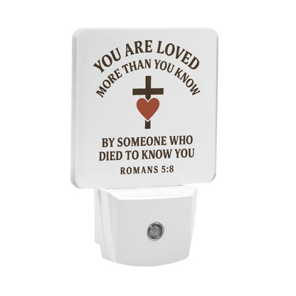 You Are Loved More Than You Know Christian Night Light For Kids - ClaimedbyGodDesigns