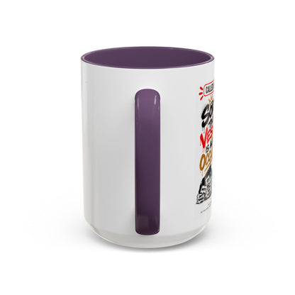 Sorry, This Vessel Is Already Occupied Personalized Christian Coffee Mug — Called by Name Accent Mug (15oz)