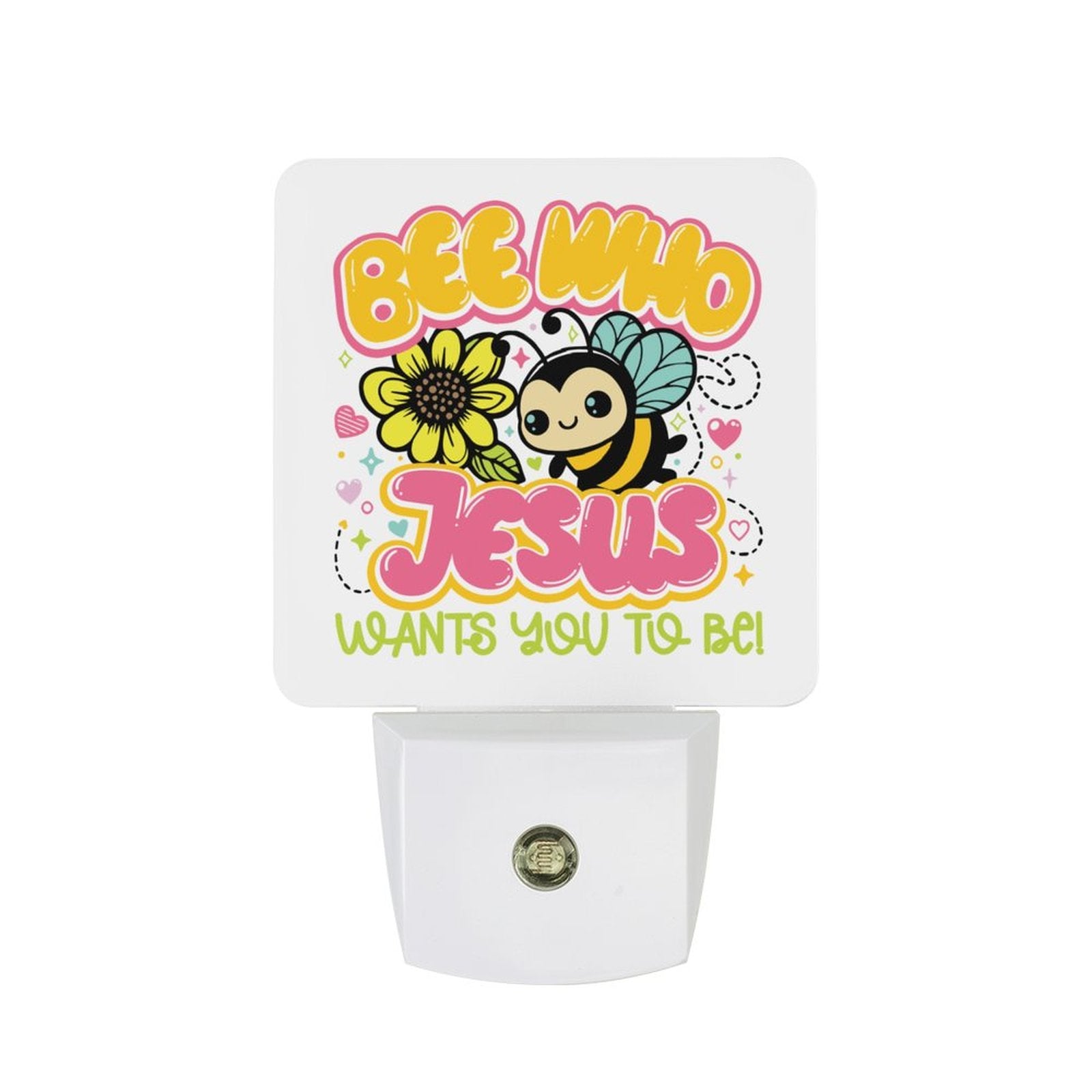 Be Who He Wants Christian Night Light For Kids - ClaimedbyGodDesigns