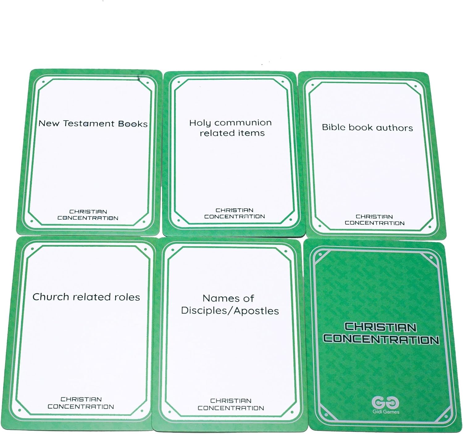 Christian Concentration: A Fast Paced Christian Party Game claimedbygoddesigns