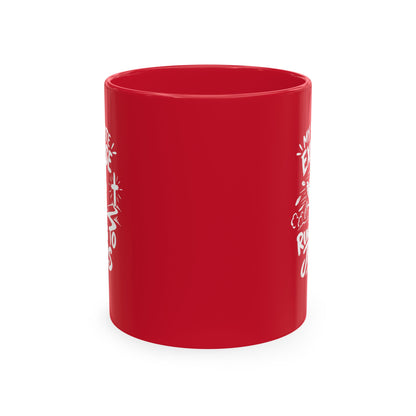 My Favorite Exercise Is Running to Jesus Christian Ceramic Mug