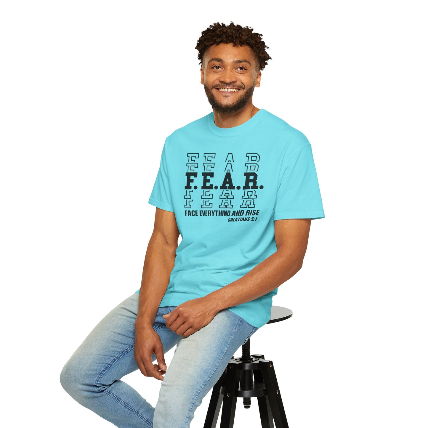 FEAR Face Everything And Rise Unisex Christian T-shirt