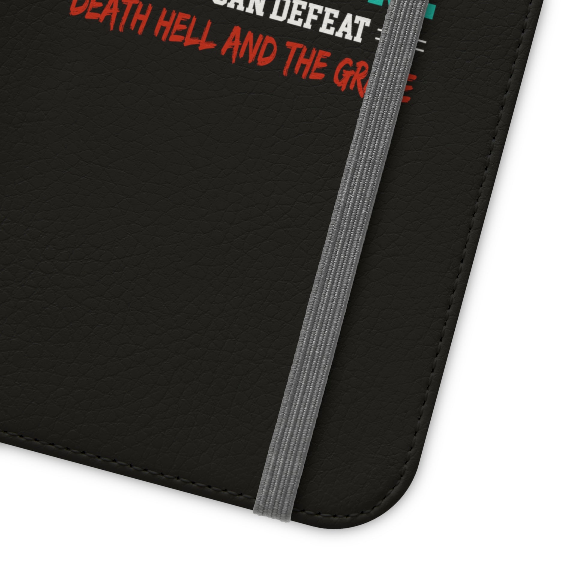 Child Of God I Serve The Only One Who Can Defeat Death Hell And The Grave Christian Phone Flip Cases Printify