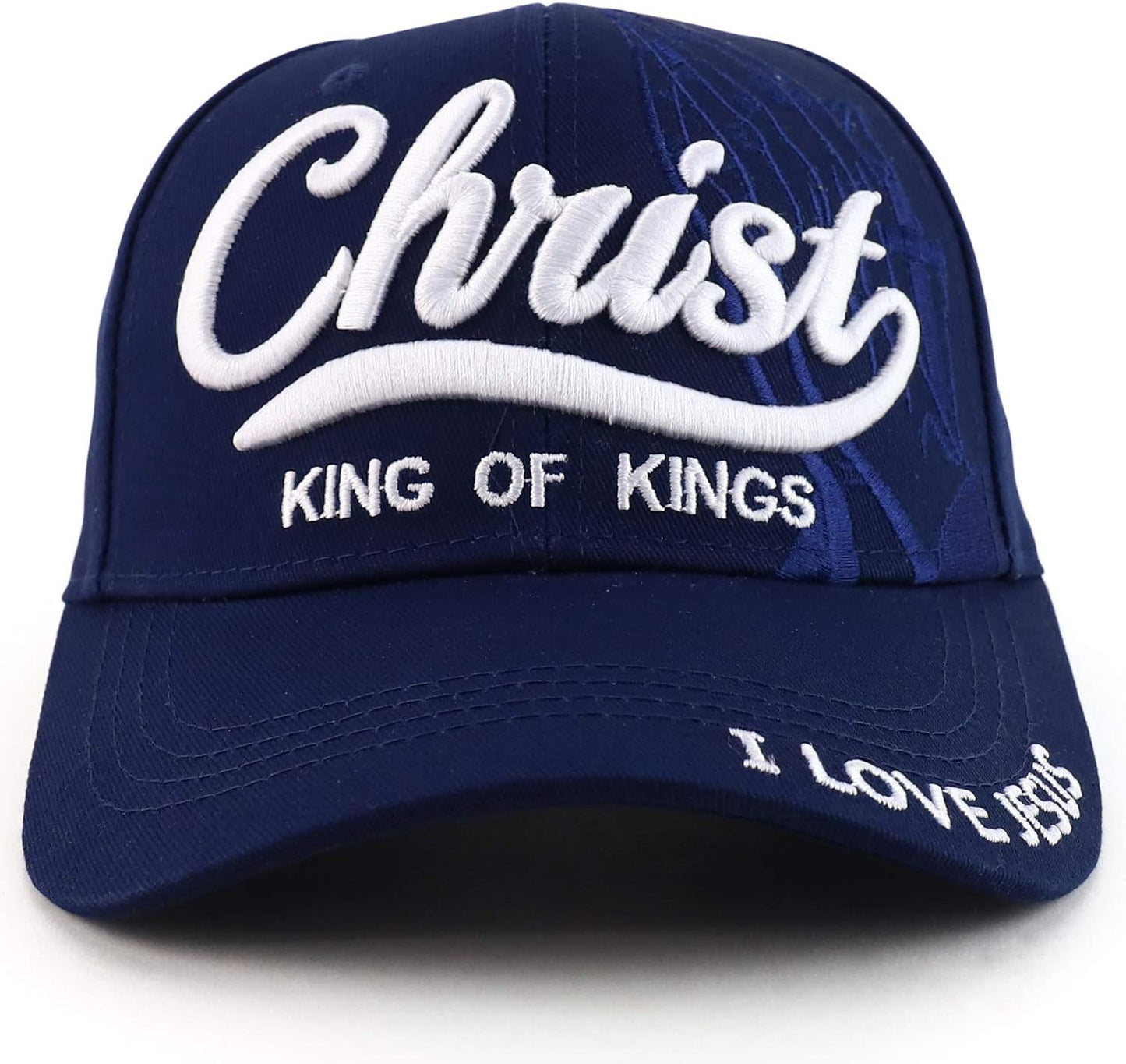 Christ King Of Kings Christian Hat claimedbygoddesigns