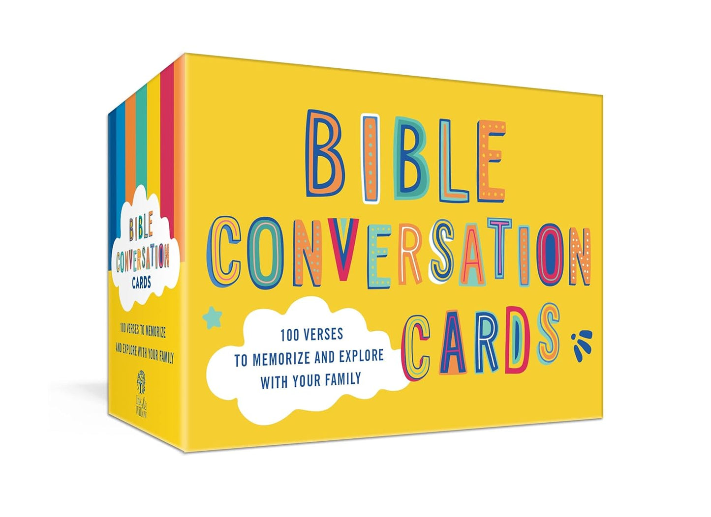 Bible Conversation Cards: 100 Verses to Memorize and Explore with Your Family claimedbygoddesigns