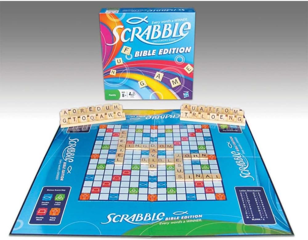 Scrabble: Bible Edition Christian Game claimedbygoddesigns