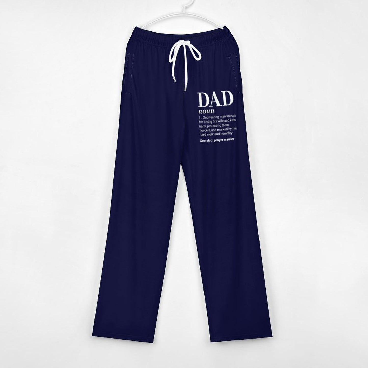 Definition of Christian Dad Men's Christian Pajama Pants