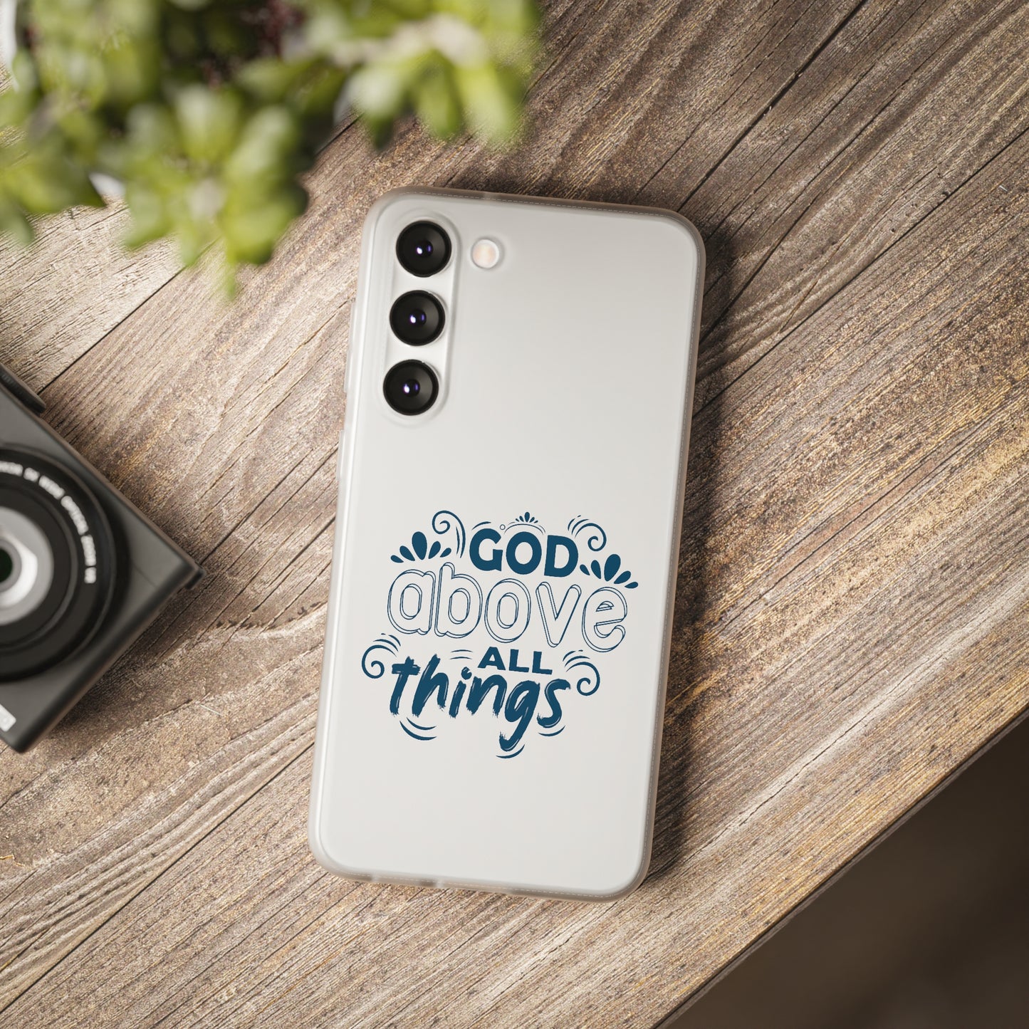 God Above All Things Flexi Phone Case