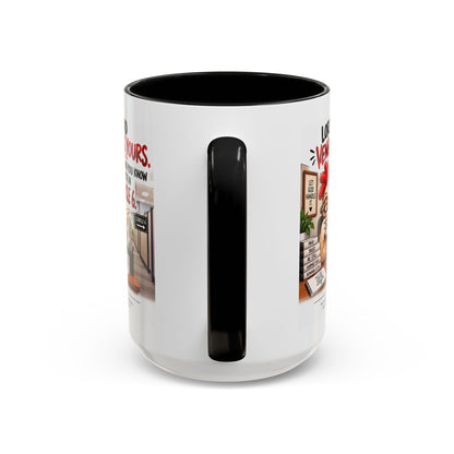 Christian Coffee Mug — “Lord, You Said Vengeance Is Yours” Funny Office Cubicle Prayer Gift