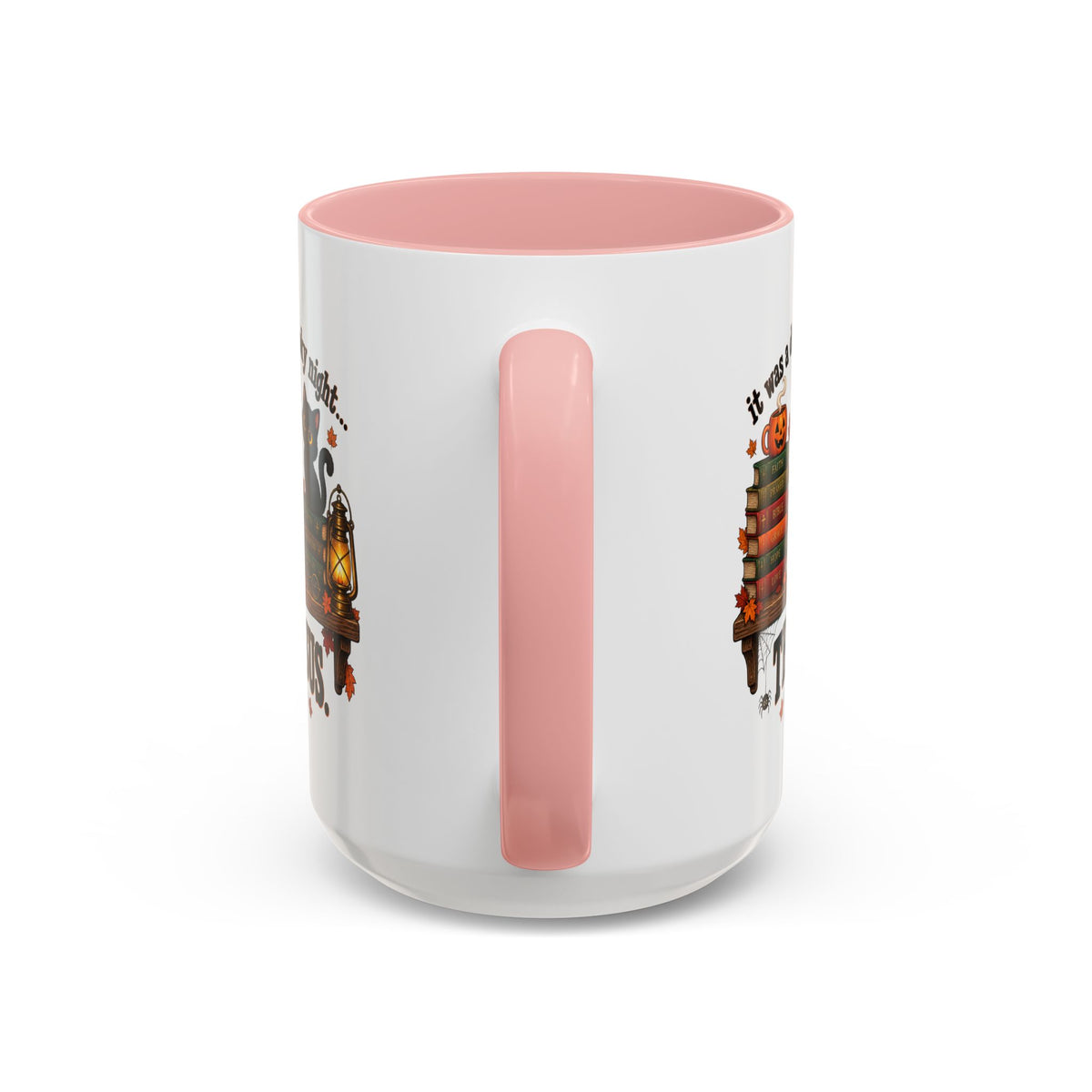 Halloween Christian Coffee Mug — “It Was a Dark and Spooky Night… Then Jesus” Accent Mug
