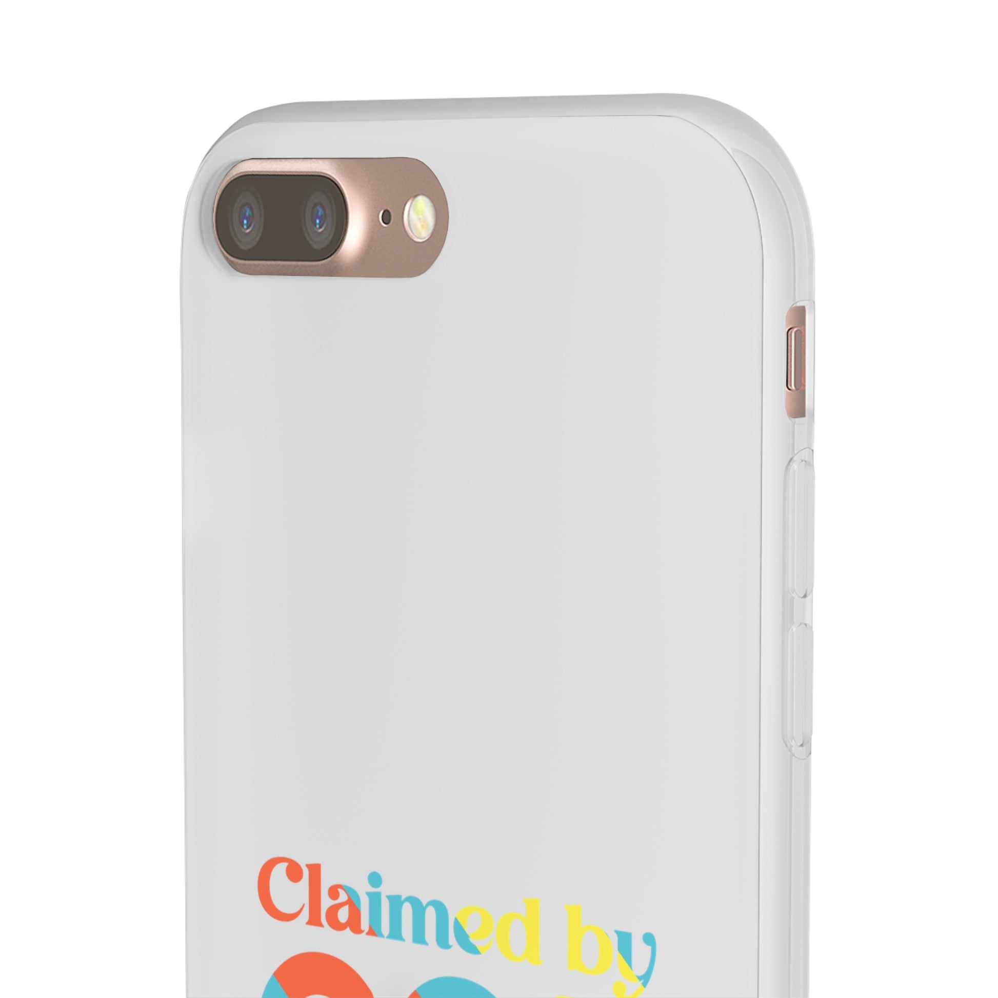 Claimed By God Purpose Over Pain Christian Flexi Phone Case Printify