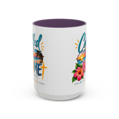Called By Name Coffee Mug — Christian Inspirational Beach Design (11/15 oz)