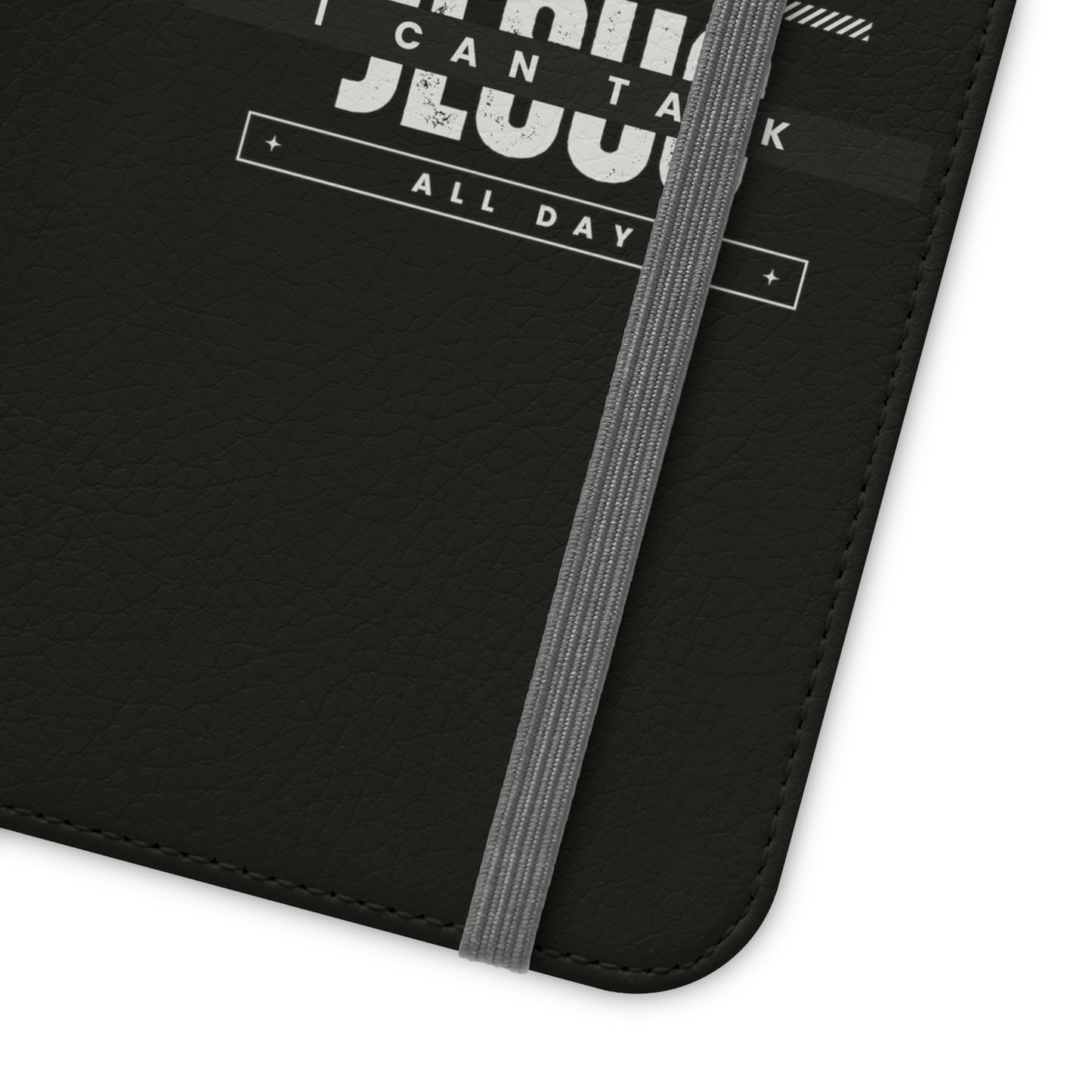 Caution I Can Talk Jesus All Day Christian Phone Flip Cases Printify