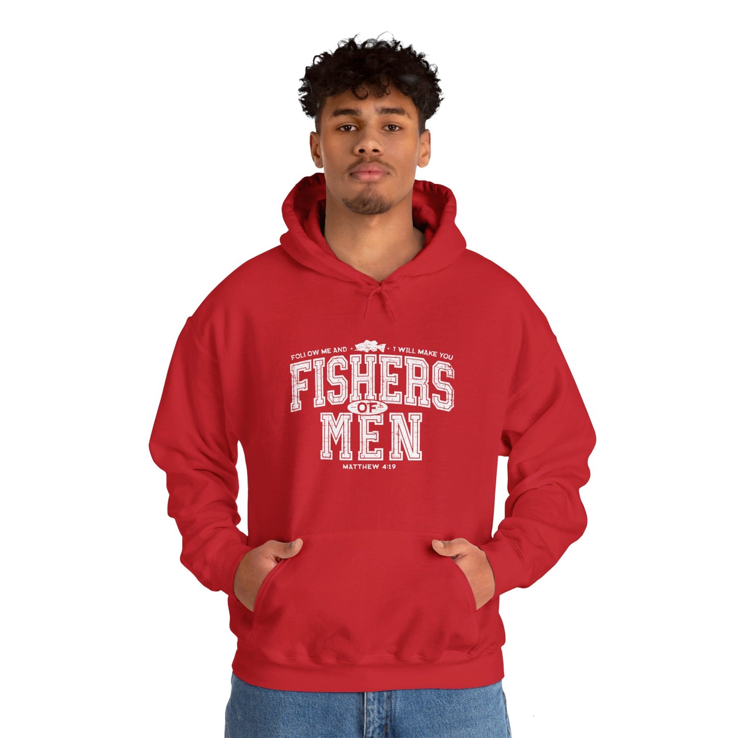 Fishers Of Men Unisex Christian Pullover Hooded Sweatshirt