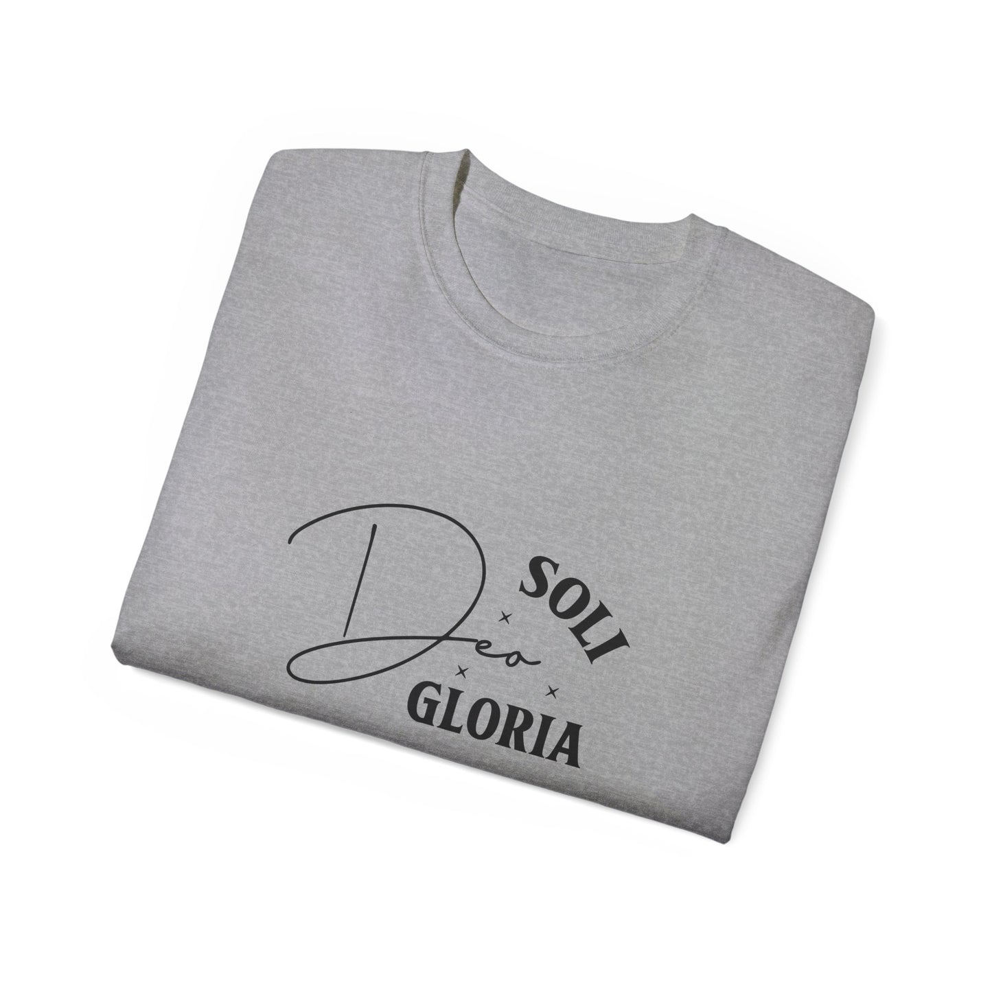 SOLI DEO GLORIA Christian Spanish Unisex T-shirt Printify