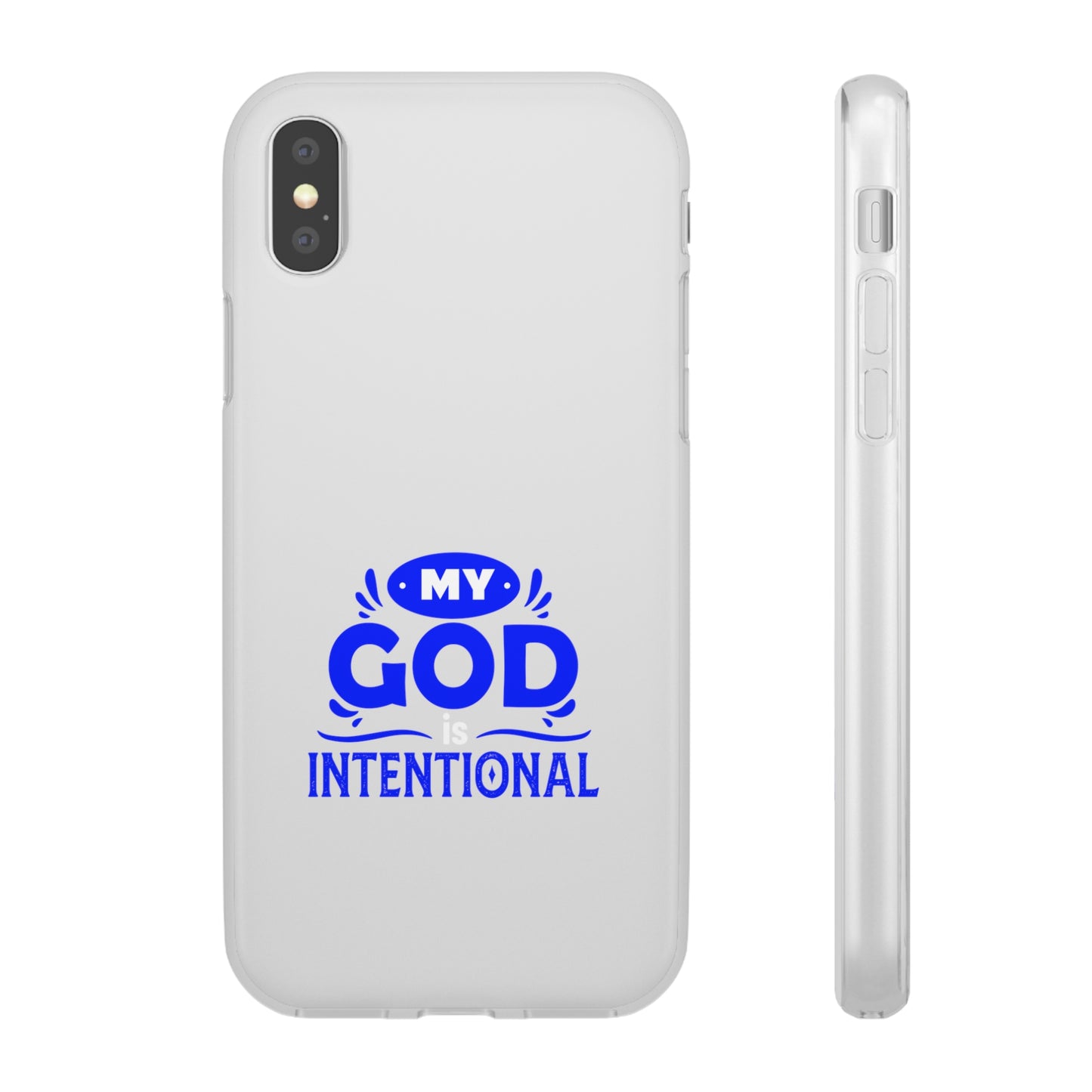 My God Is Intentional  Flexi Phone Case