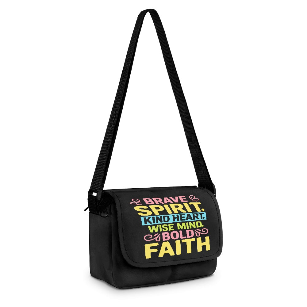 Bold Faith Christian Kids Flap Crossbody Bag