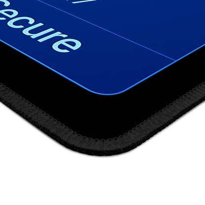 Inspirational Gaming Mouse Pad - Perfect for Gamers, Gift Ideas, Office Desk Accessories, Motivational Decor, Cybersecurity Enthusiasts - ClaimedbyGodDesigns