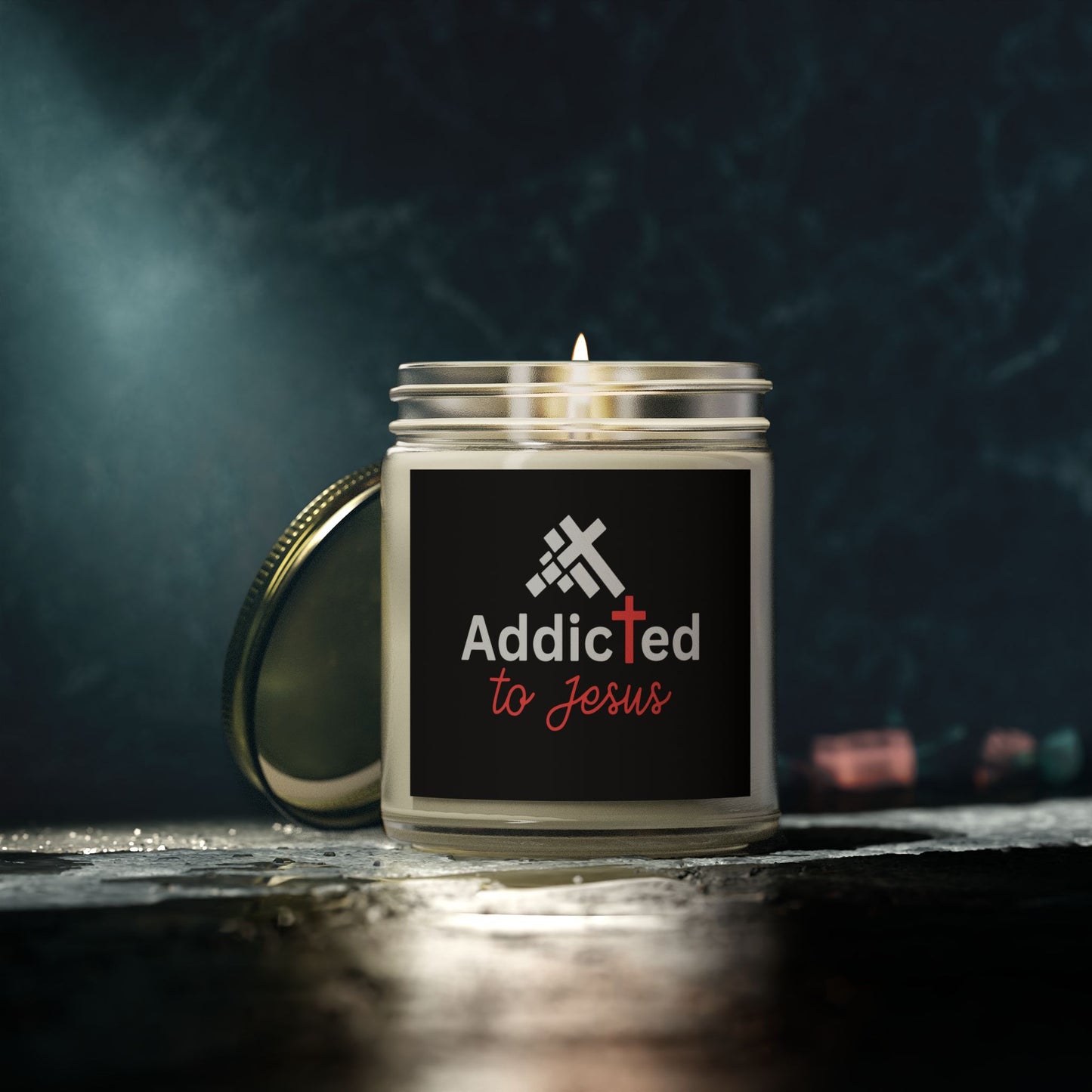 Addicted To Jesus Christian Scented Candle (4oz, 9oz)