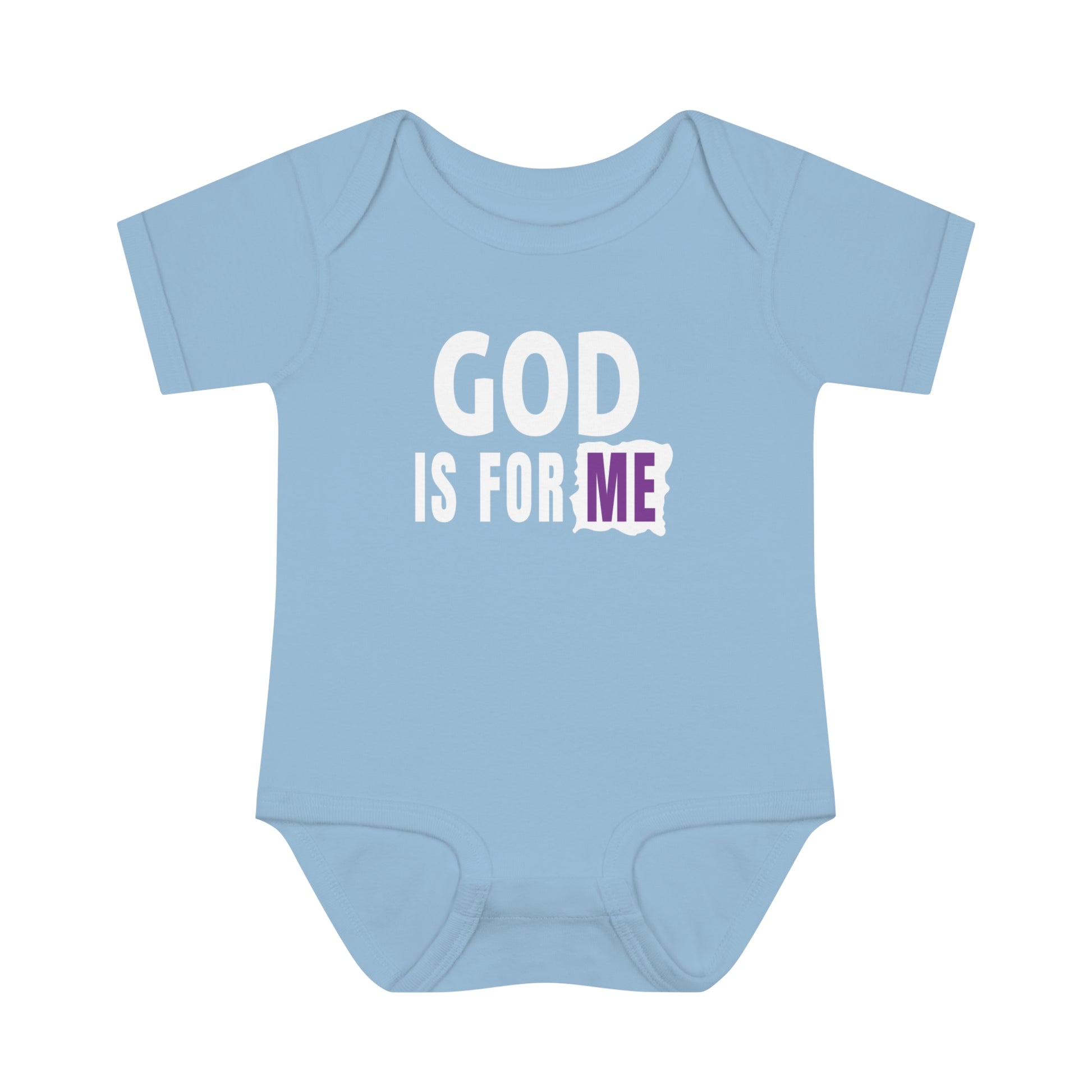 God Is For Me Christian Baby Onesie Printify
